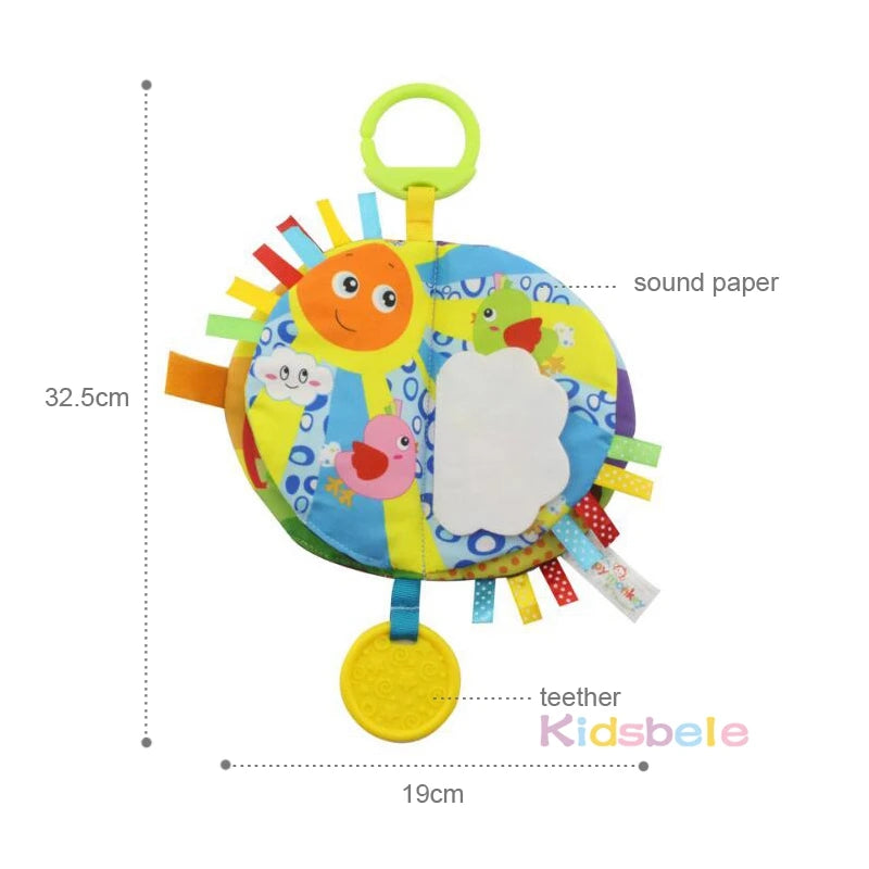 Cloth Book Baby Learning Toy with Sounds