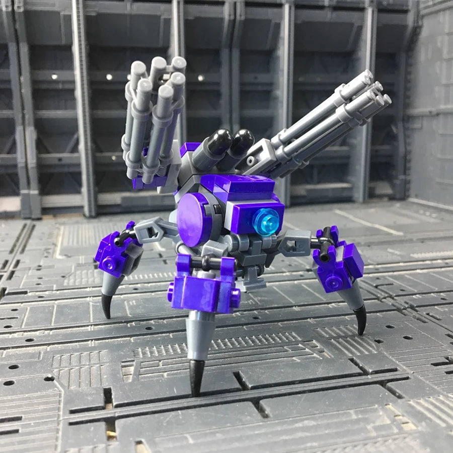 Mecha Robots Granular Building Blocks
