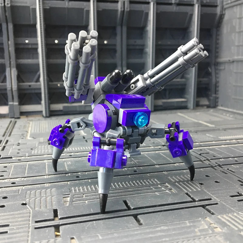 Robot Spider Mech Warrior Building Toy for Kids