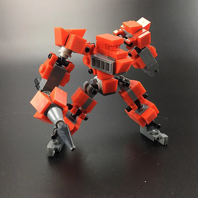 STEM Mecha Warrior Robot Building Blocks Toy 200+ Pieces