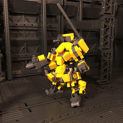 Mecha Robots Granular Building Blocks