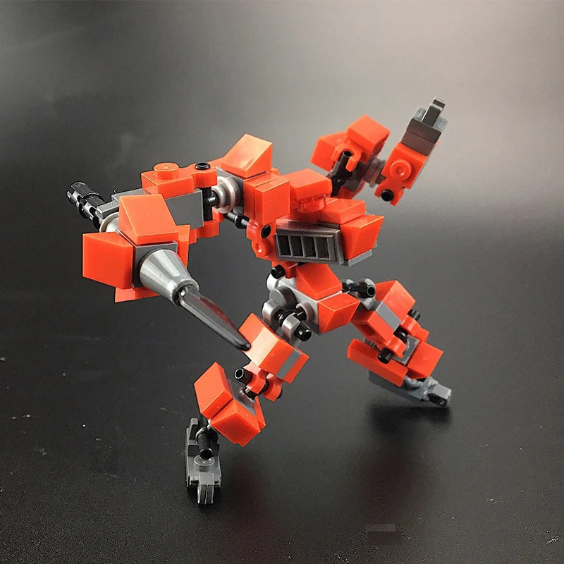 Mecha Warrior Robot Building Blocks Toy