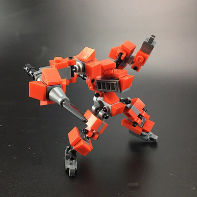 Mecha Warrior Robot Building Blocks Toy