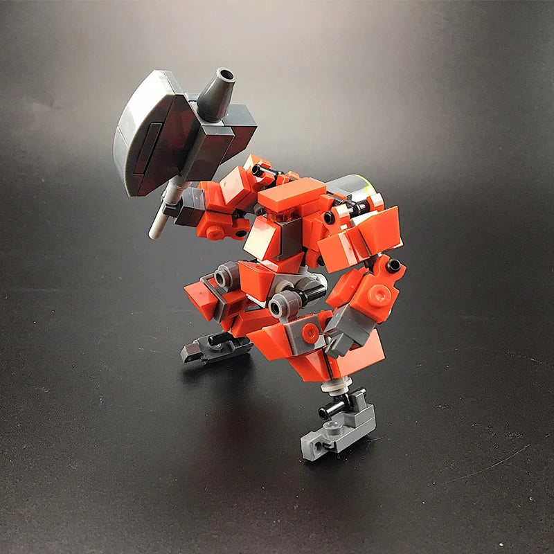Mecha Warrior Robot Building Blocks Toy