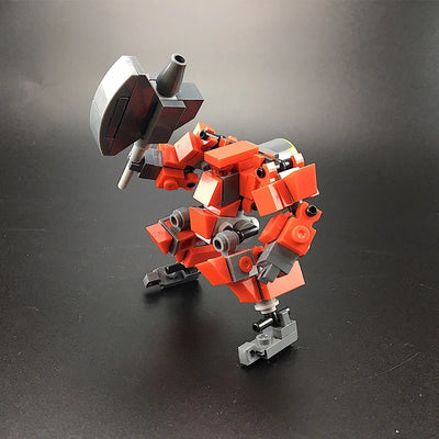 Mecha Warrior Robot Building Blocks Toy