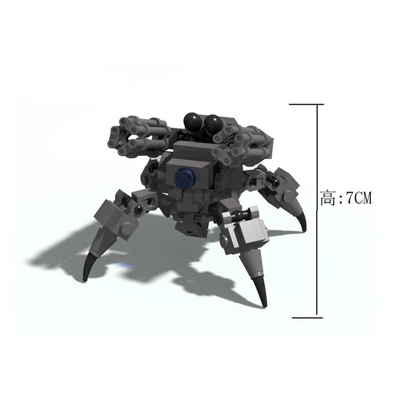 Robot Spider Mech Warrior Building Toy for Kids