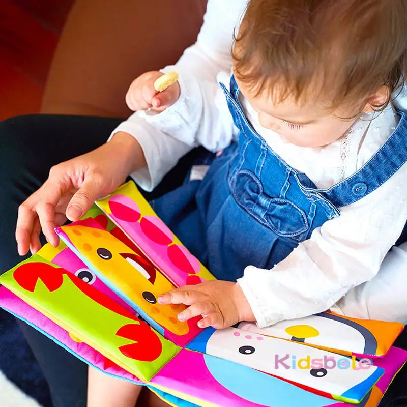 Colorful Soft Crinkle Books for Babies