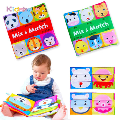 Colorful Soft Crinkle Books for Babies