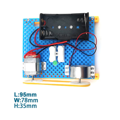 Mini Electric Generator DIY STEM Kit with LED