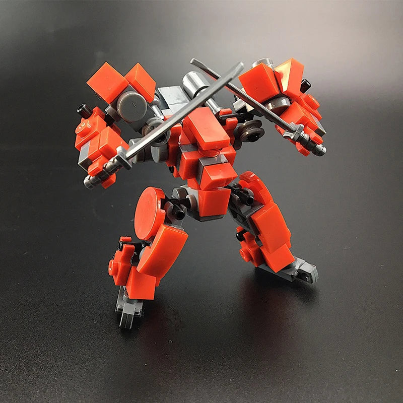 Mecha Warrior Robot Building Blocks Toy