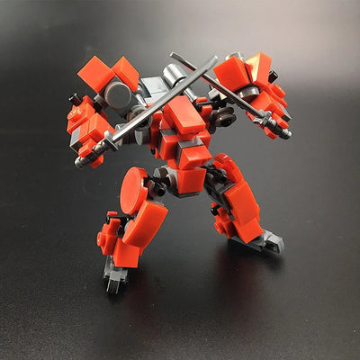 Mecha Warrior Robot Building Blocks Toy