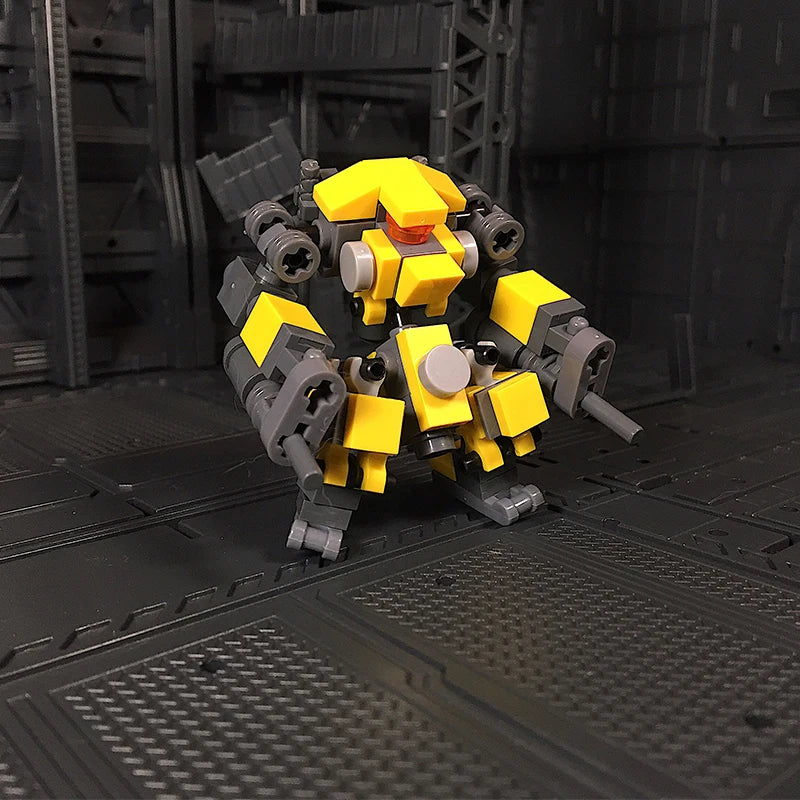 Mecha Robots Granular Building Blocks