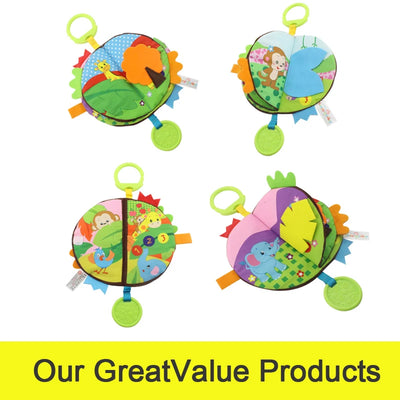 Cloth Book Baby Learning Toy with Sounds