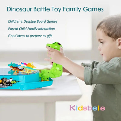 Dinosaur Catapult Marble Battle Game