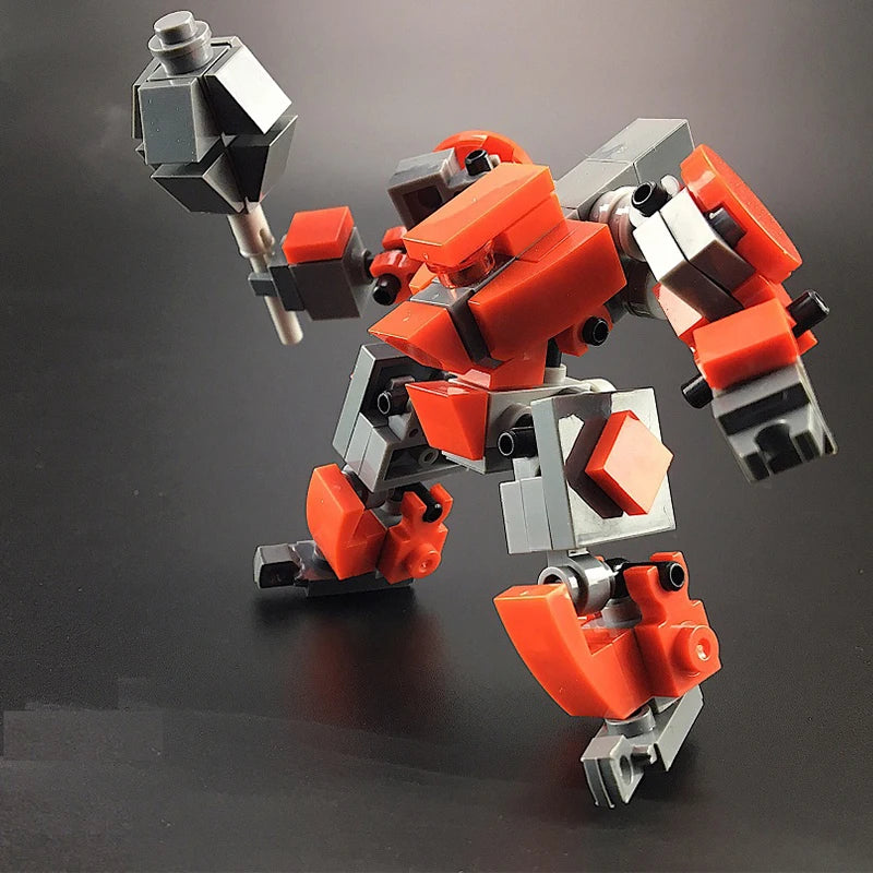 STEM Mecha Warrior Robot Building Blocks Toy 200+ Pieces