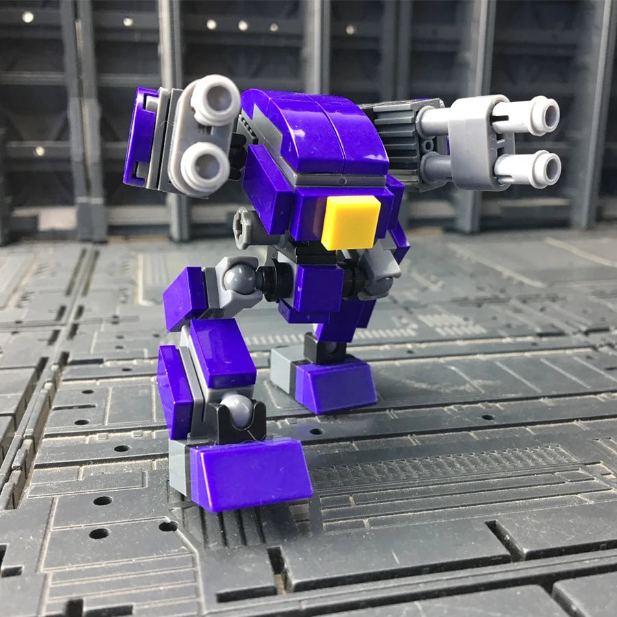Mecha Robots Granular Building Blocks