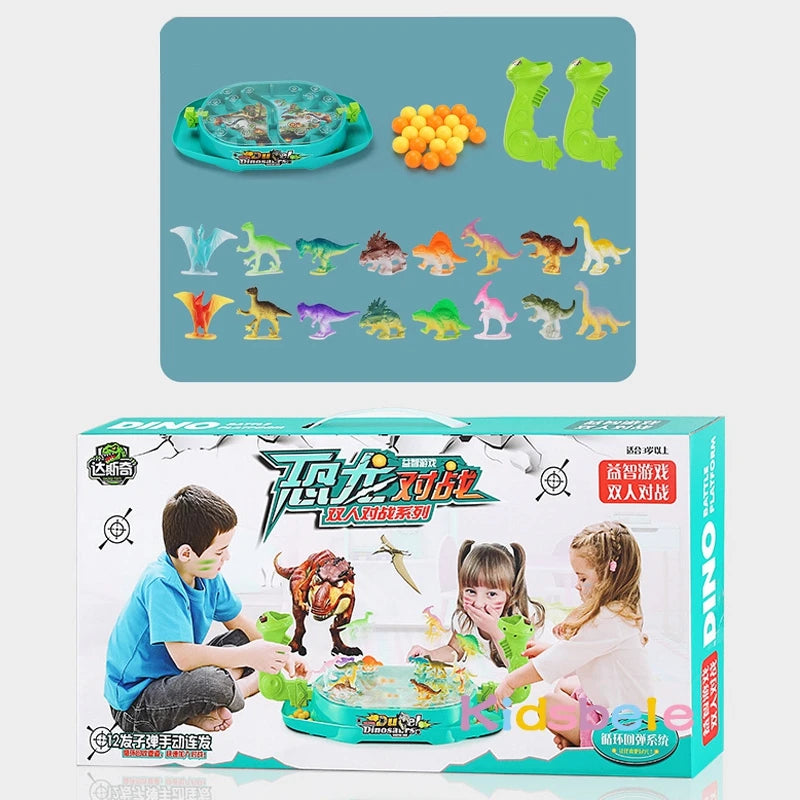 Dinosaur Catapult Marble Battle Game
