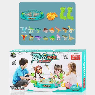 Dinosaur Catapult Marble Battle Game