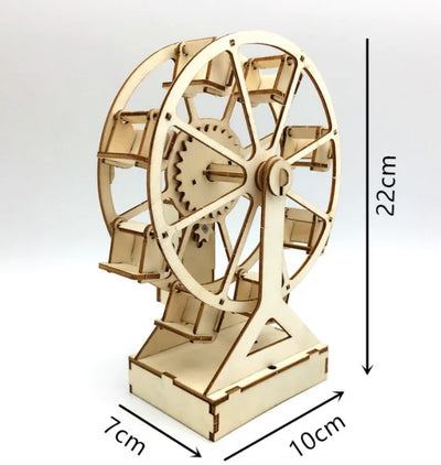 DIY Wooden Elevator STEM Puzzle Kit
