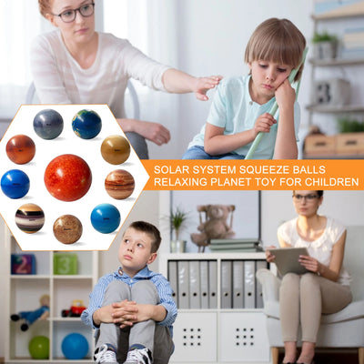 10-Piece Solar System Stress Balls