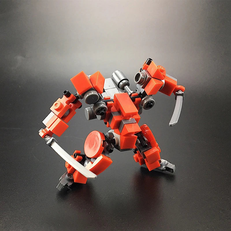 Mecha Warrior Robot Building Blocks Toy