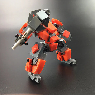 Mecha Warrior Robot Building Blocks Toy