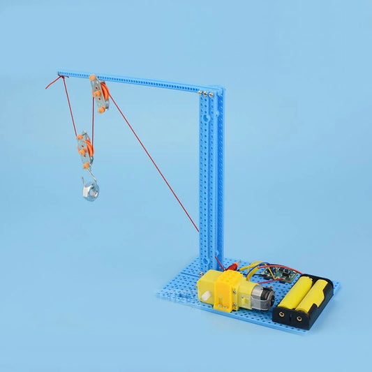 Electric Pulley Crane STEM Kit for Engaging Learning Fun