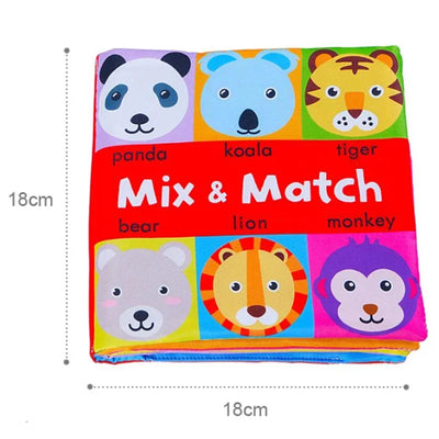Colorful Soft Crinkle Books for Babies