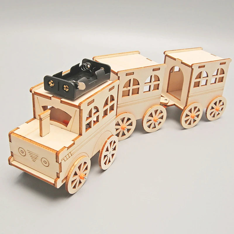 Electric Train DIY STEM Science Toy for Kids