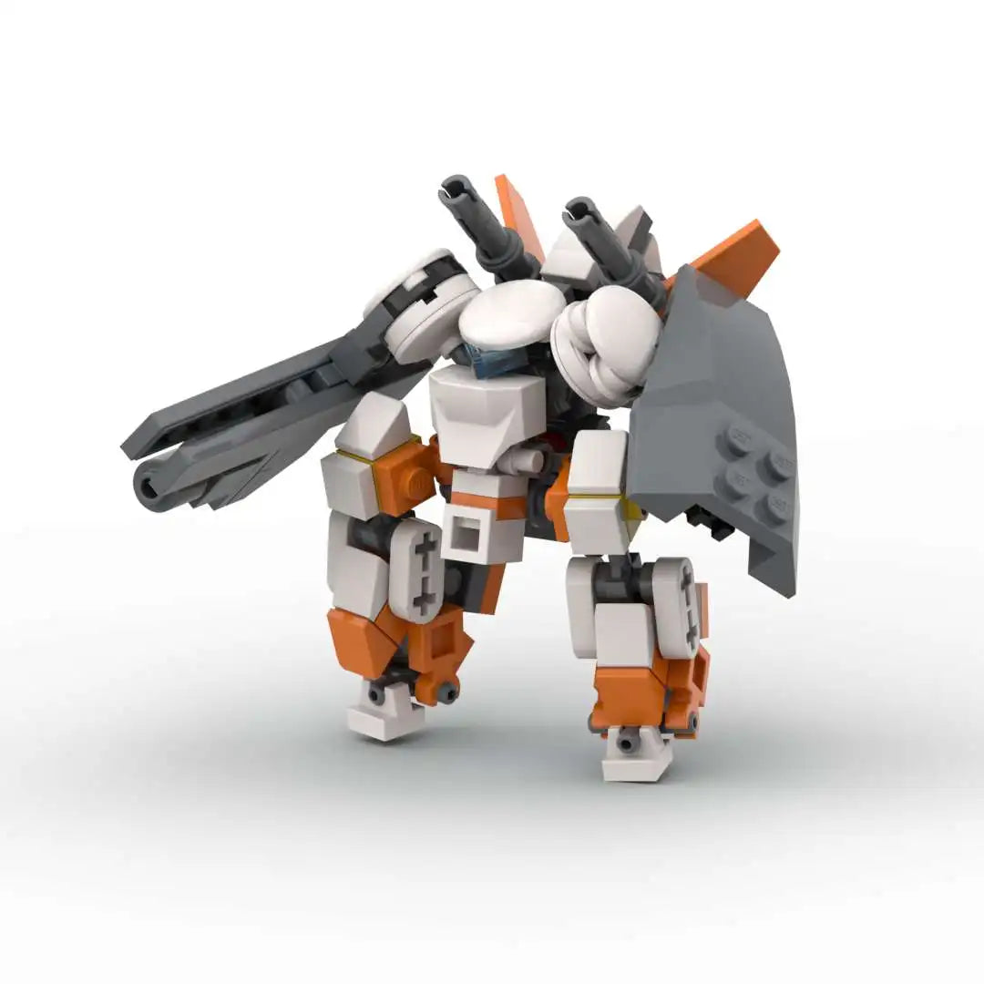 MOC Mecha Robot Building Blocks Set