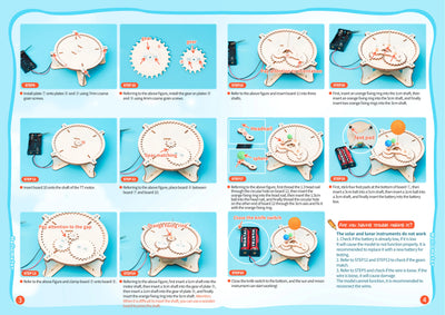 DIY Earth Moon Sun Rotation Kit
