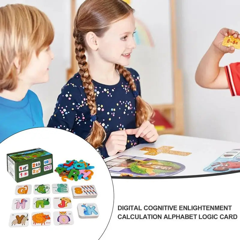 Alphabet and Number Flash Cards for Toddlers