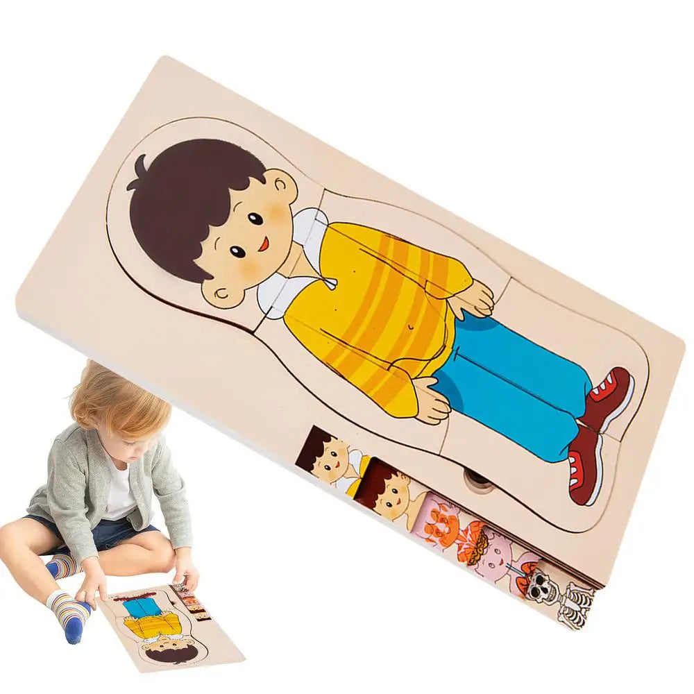 Anatomy Jigsaw Puzzle for Kids - 50 Pieces