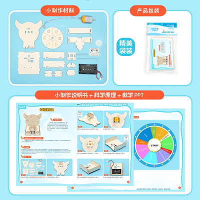 DIY Lucky Wheel Science Toy