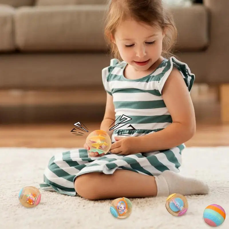 Crawling Rattle Ball Sensory Toy