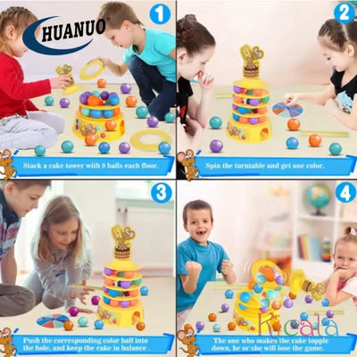 Mouse Balance Tower Stacking Game