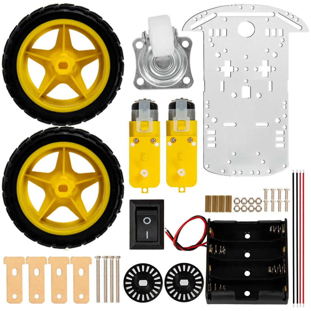 2WD Remote Control Robot Car Chassis Kit