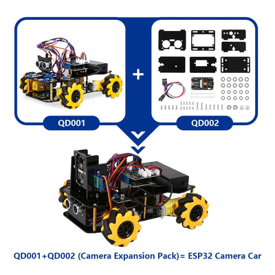 ESP32 Smart Car Starter Kit with Code Learning