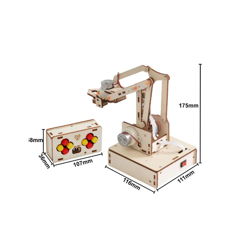 DIY Remote Control Mechanical Arm Toy