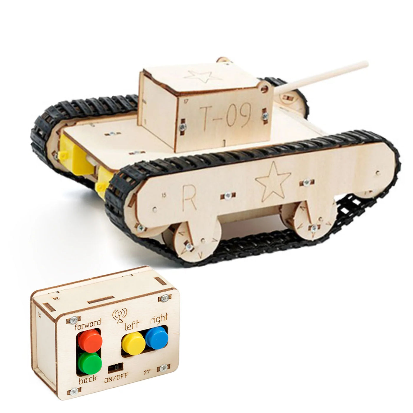 DIY Remote Control Tank STEM Kit for Kids