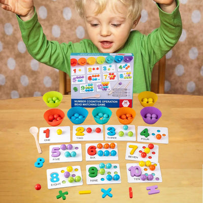 Silicone Number Counting Beads Toy