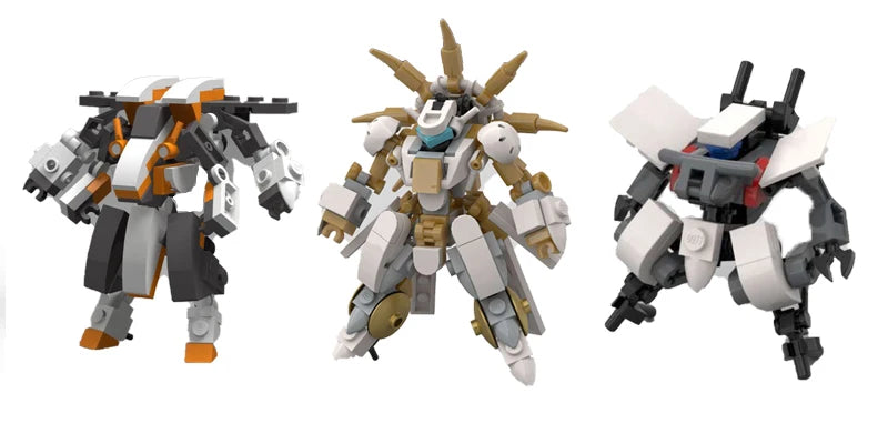 Mecha Robot Building Blocks for Kids