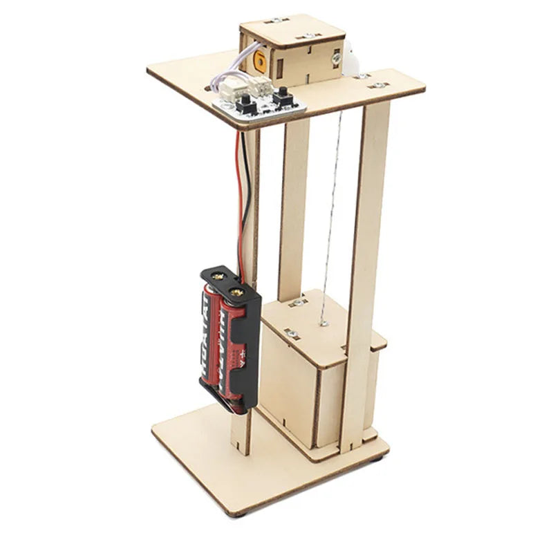DIY Electric Elevator 3D Puzzle Toy