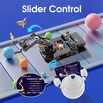 DIY Robot Arm Kit for Arduino Projects