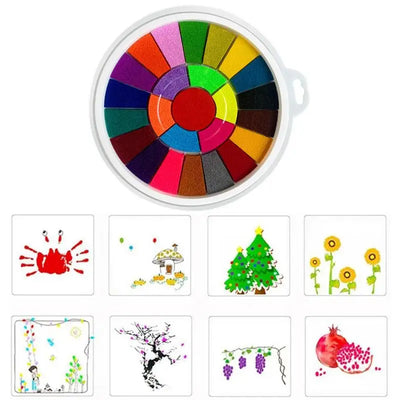 Finger Painting Pad with Educational Activities