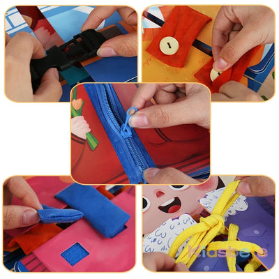 Toddler Busy Board Travel Learning Toy