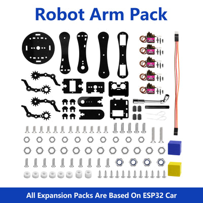 ESP32 Smart Car Starter Kit with Code Learning
