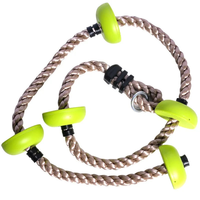 Disc Climbing Rope Swing for Kids Indoor & Outdoor Play