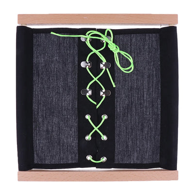 Wooden Dressing Frame Life Skills Toy