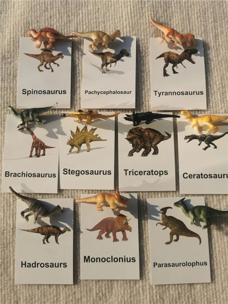 Montessori Animal Matching Board – Wooden Learning Toy with Cards